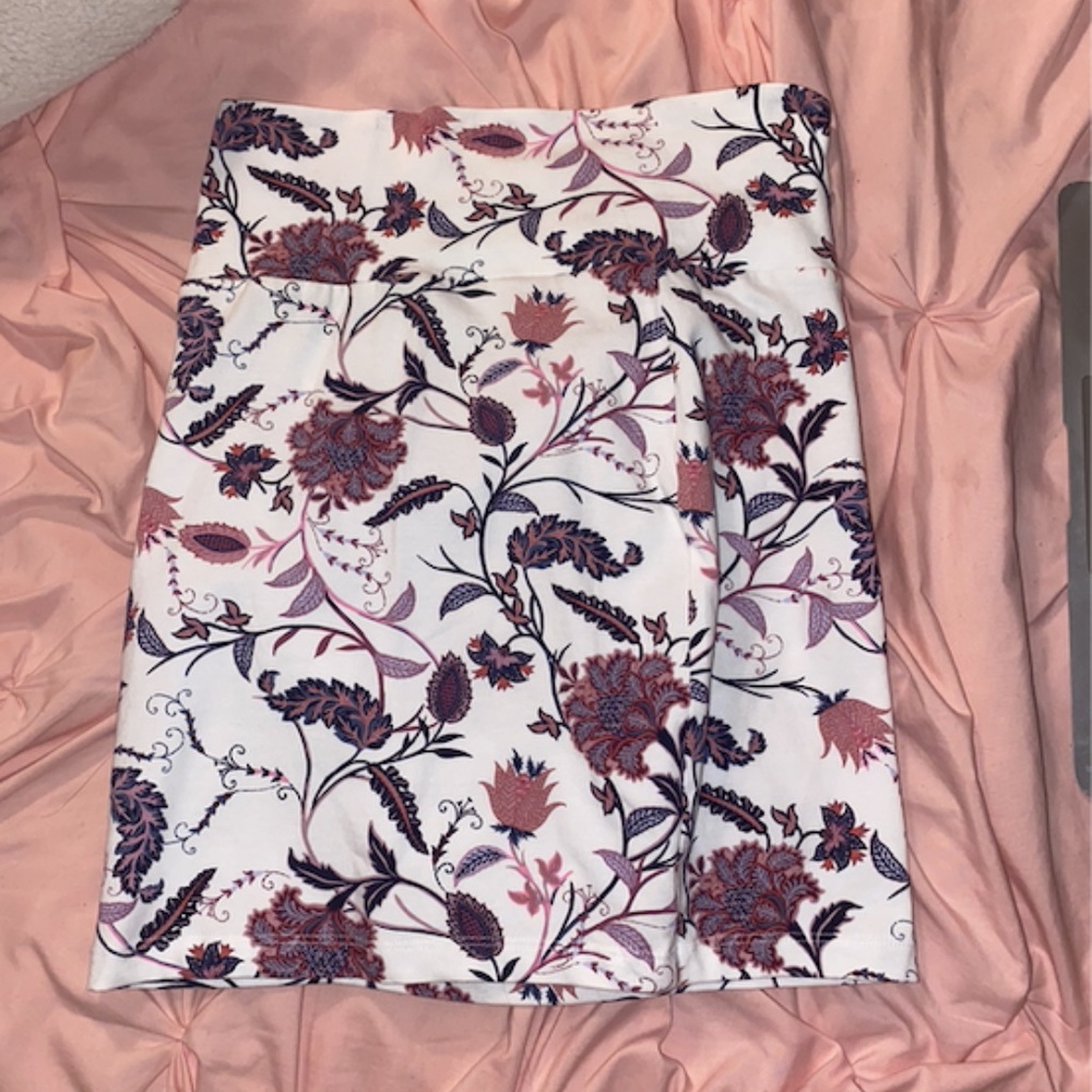 Floral Pencil Skirt